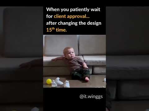 Waiting for client approval, as if it were a season finale. #trending #youtubeshorts #funny #foryou