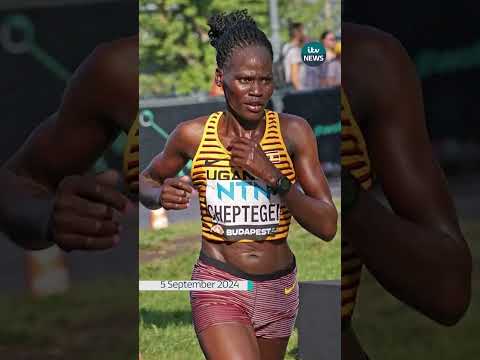 Olympic athlete dies after petrol attack by her former partner #uganda #kenya #olympics #shorts