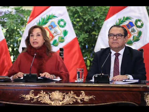 Presidenta Boluarte: No habrán medidas que puedan perturbar la amplia libertad de prensa