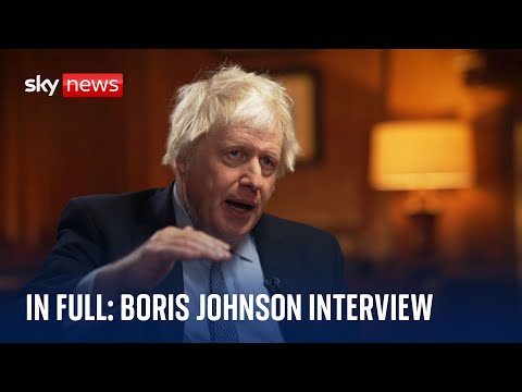 In full: Boris Johnson tells Sky News he denies mocking those who stuck to COVID lockdown rules