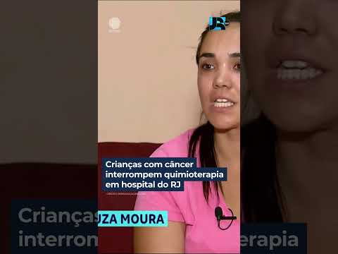 Crianças com câncer interrompem tratamento em hospital do RJ #shorts