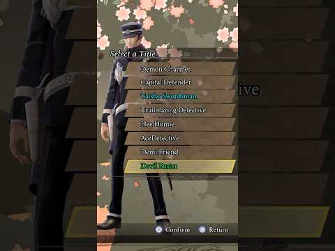 Official ATLUS West рассказывает про New RAIDOU player titles release tomorrow in the free “Demonic Designations: Summoner Titles” DLC!
