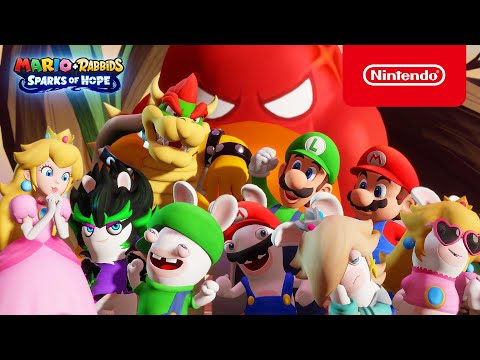 Mario + Rabbids Sparks of Hope - Wiggler Boss Battle Gameplay Trailer - Nintendo Switch