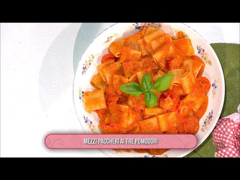 Mezzi paccheri ai tre pomodori - È sempre mezzogiorno 20/09/2024