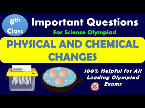 Class 8 – Science | Physical and Chemical Changes | Objective-Type Questions | CBSE-NCERT Solutions