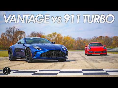 Porsche 911 Turbo vs Aston Martin Vantage: Power vs Style Showdown