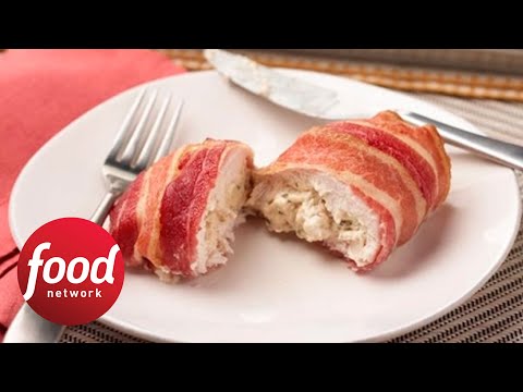 Crispy Bacon-Wrapped Chicken Breasts | Food Network