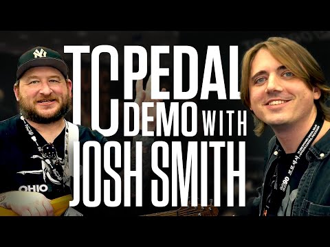 Josh Smith demos his 2290 Delay presets at NAMM