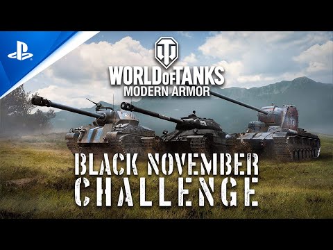 World of Tanks: Modern Armor - Black November Challenge | PS4