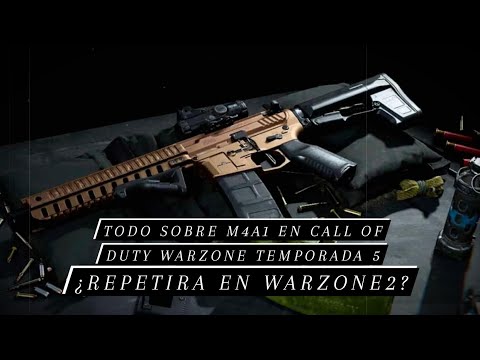 Todo sobre el M4A1 en Call of Duty Warzone, Temporada 5:  del battle royale, ¿repetirá en Warzone 2?