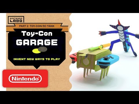 Nintendo Labo - Invent New Ways To Play With Toy-Con Garage - Part 2