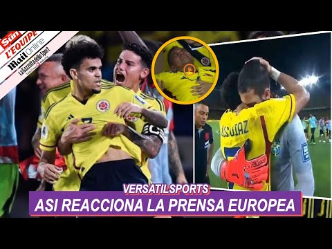 ASI REACCIONA PRENSA EUROPEA a DOBLETE de LUIS DIAZ VICTORIA de COLOMBIA vs BRASIL