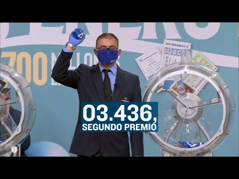 Sorteo del Niño: 3.436, segundo premio