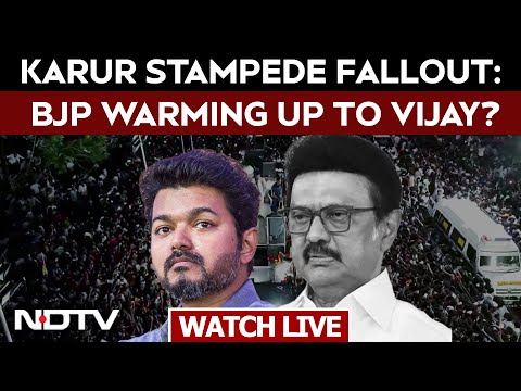 TVK Vijay News | Vijay Won't Be Alone If Targeted By DMK, Says BJP Amid Stampede Fallout: Sources