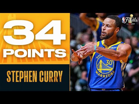 Stephen Curry Drops 34 PTS To Secure 4th NBA Championship  | #NBAFinals video clip