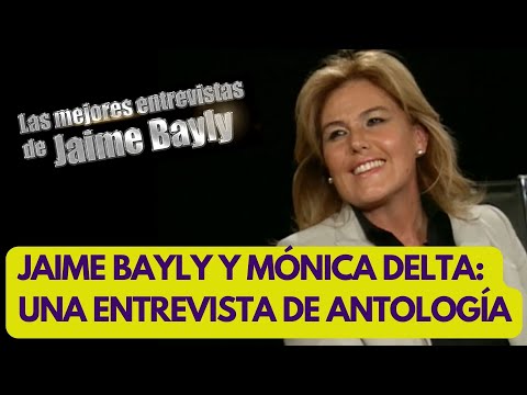 JAIME BAYLY entrevista a MÓNICA DELTA | LATINA TV | Video oficial