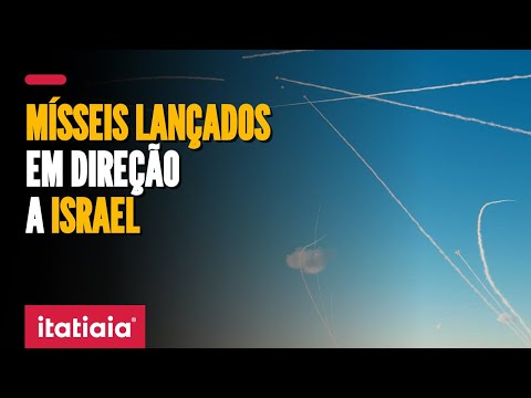 MÍSSEIS LANÇADOS DE GAZA QUASE ATINGEM TRABALHADORES NO SUL DE ISRAEL