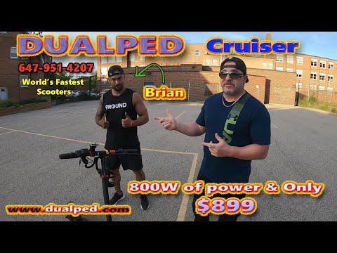 Brian at 9 Rounds Buys A Dualped Cruiser!