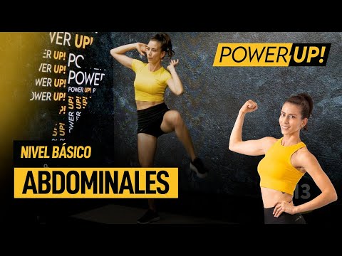 EJERCICIOS DE ABDOMINALES EN CASA | Rutina de 9 minutos | POWER UP