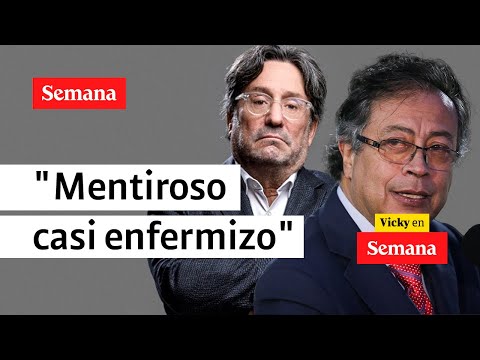 Pacho Santos: Gustavo Petro es un MENTIROSO casi enfermizo | Vicky en Semana