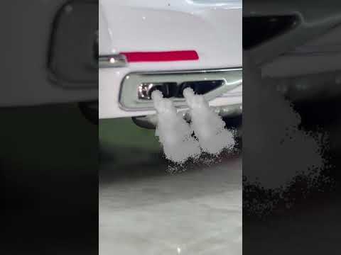 Car Exhaust Smoking Coming