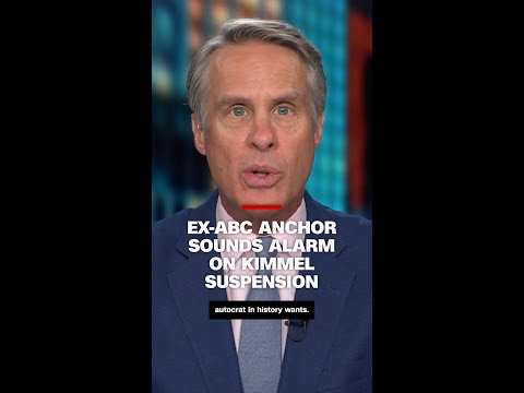 Ex-ABC anchor sounds alarm on Kimmel suspension