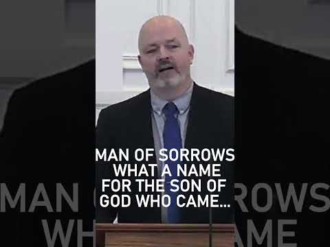 Man Of Sorrows What A Name For The Son Of God Who Came - Pastor Patrick Hines Sermon #shorts #Jesus