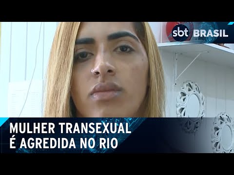 Mulher transexual e namorado são espancados em Cabo Frio | SBT Brasil (06/05/24)