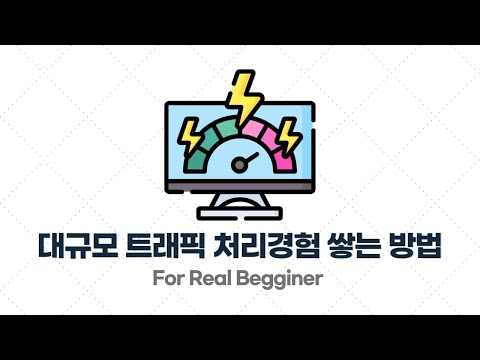 부하 테스트 입문·실전 - 1.1. 취준생이 대규모 트래픽 처리 경험을 쌓는 방법