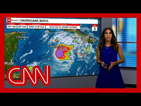 See where Hurricane Beryl is heading next after landfall in Jamaica