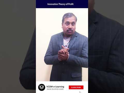 Innovation Theory of Profit – #Shortvideo – #businesseconomics – #bishalsingh -Video@134
