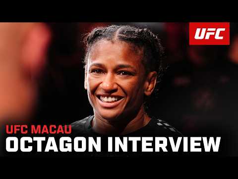 Angela Hill Octagon Interview | UFC Macau