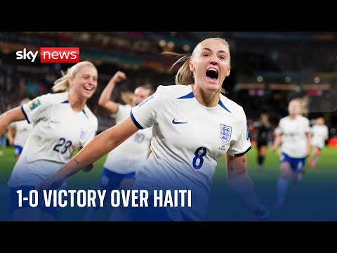 Women's World Cup: England win first match with 1-0 victory over Haiti