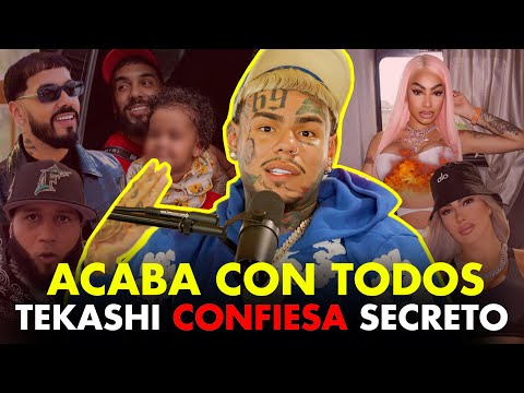 SE ARM0! TEKASHI ACABA CON TODOS Y CONFIESA SECRETO OCULTO, ANUEL, YAILIN, EL ALFA, ALEXANDRA MVP