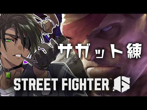 【ストリートファイター6】サガット使いになります【荒咬オウガ /ホロスターズ】