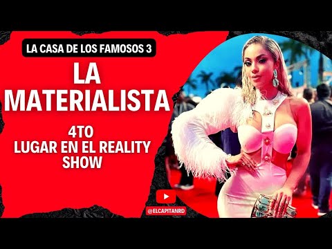 La Materialista finaliza la casa de los famosos 2023