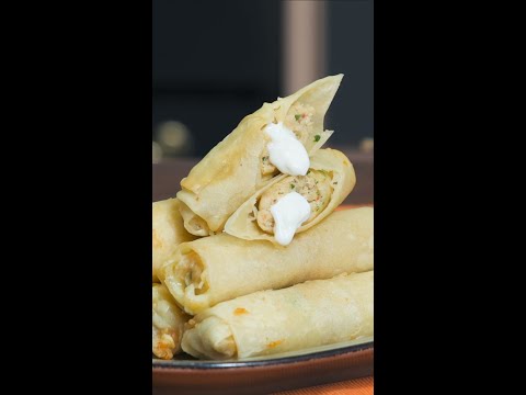 BIKIN CEMILAN YUK! : Lumpia Ayam Udang Isi Mozzarella