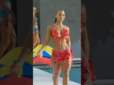Defining Modern Resortwear: Texture &amp; Form. Miami Swimweek The Shows Fashion Show 2026 #shorts