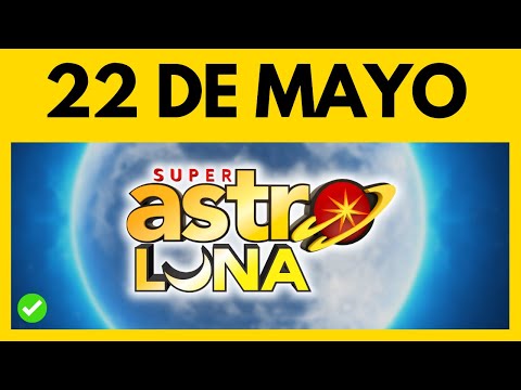 Resultado de ASTRO LUNA del LUNES festivo 22 de MAYO del 2023