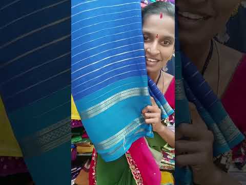 New stock arrival Marshmallow georget sarees collection 💥#9100831197