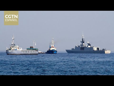 Un segundo cargamento de 400 toneladas de alimentos sale del puerto de Chipre con destino a Gaza
