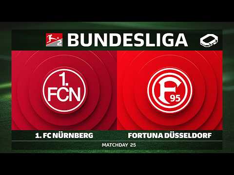1. FC Nürnberg vs. Fortuna Düsseldorf | Matchday 25 - Bundesliga 2 2025/26