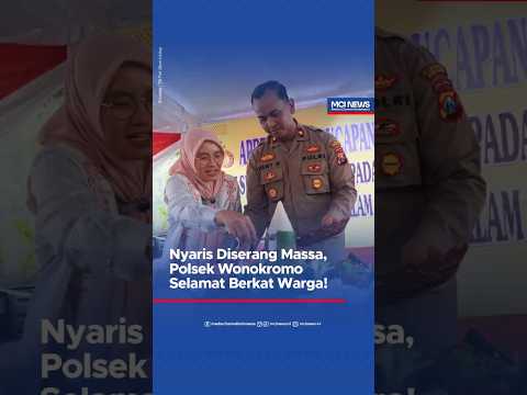 Video thumbnail Nyaris Diserang Massa, Polsek Wonokromo Selamat Berkat Warga