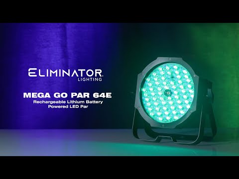 Eliminator Lighting Mega Go Par 64E