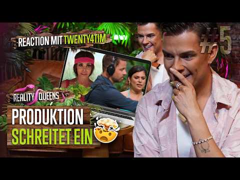 KADER LOTH vs. TANJA TISCHEWITSCH - Was sagt Tim dazu | #5 TWENTY4TIMs Reaction 👀 | Reality Queens 👑