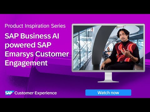 SAP Business AI powered SAP Emarsys Customer Engagement