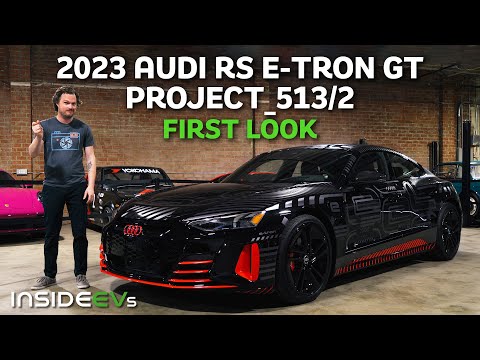 2023 Audi RS e-tron GT project_513/2: Inside EVs First Look Debut
