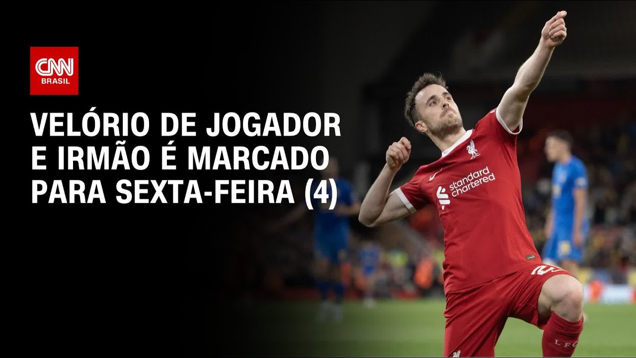 Corpos de Diogo Jota e irmão serão velados nesta sexta feira 4 | CNN 360º