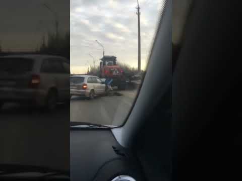авария у краснозатонского моста в Сыктывкаре