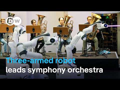 Daring experiment for the 25th anniversary celebrations: AI replace conductors | DW News